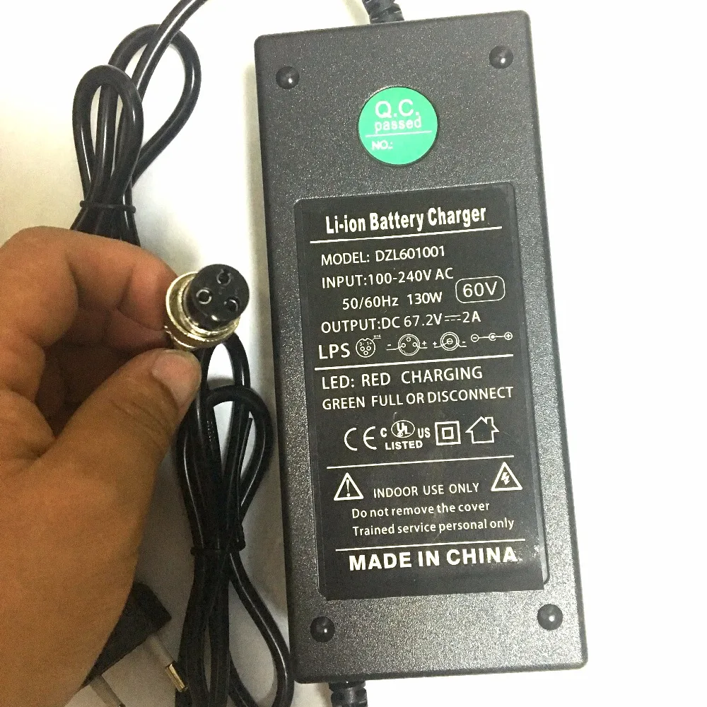 carregador inteligente adaptador de energia lítio xlr