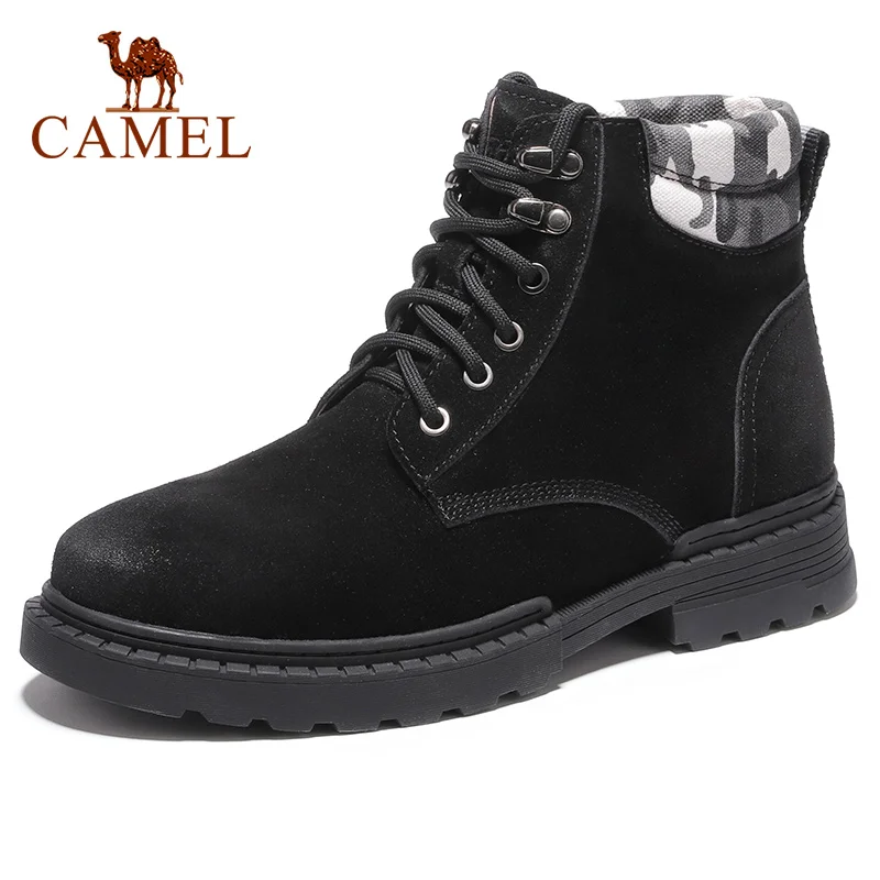 CAMEL/Новые поступления Для мужчин Для женщин кроссовки для активного отдыха Трекинговые ботинки Уличная обувь нескользящие кожаные, в