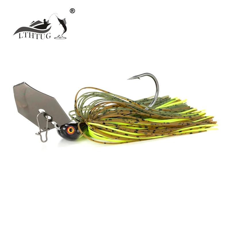 Lthtug Jacky Hammar Chatter Bait Elite Lures 3/8oz 1/2oz Bladed Skirted