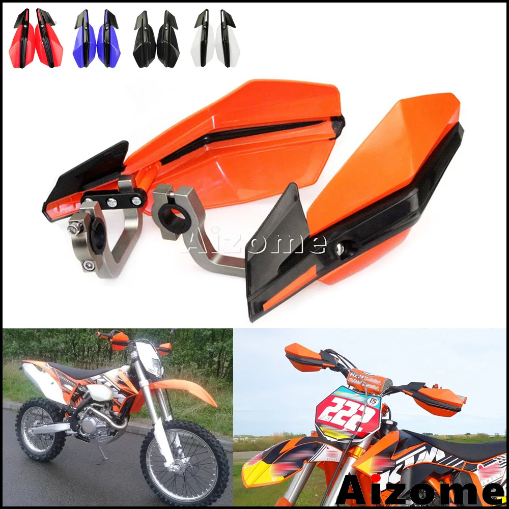thumbnail image 2 of Motorcycle Handguards For KTM EXC SX 125-500 Models (2014-2022) - Black Hand Protectors 2 of 9