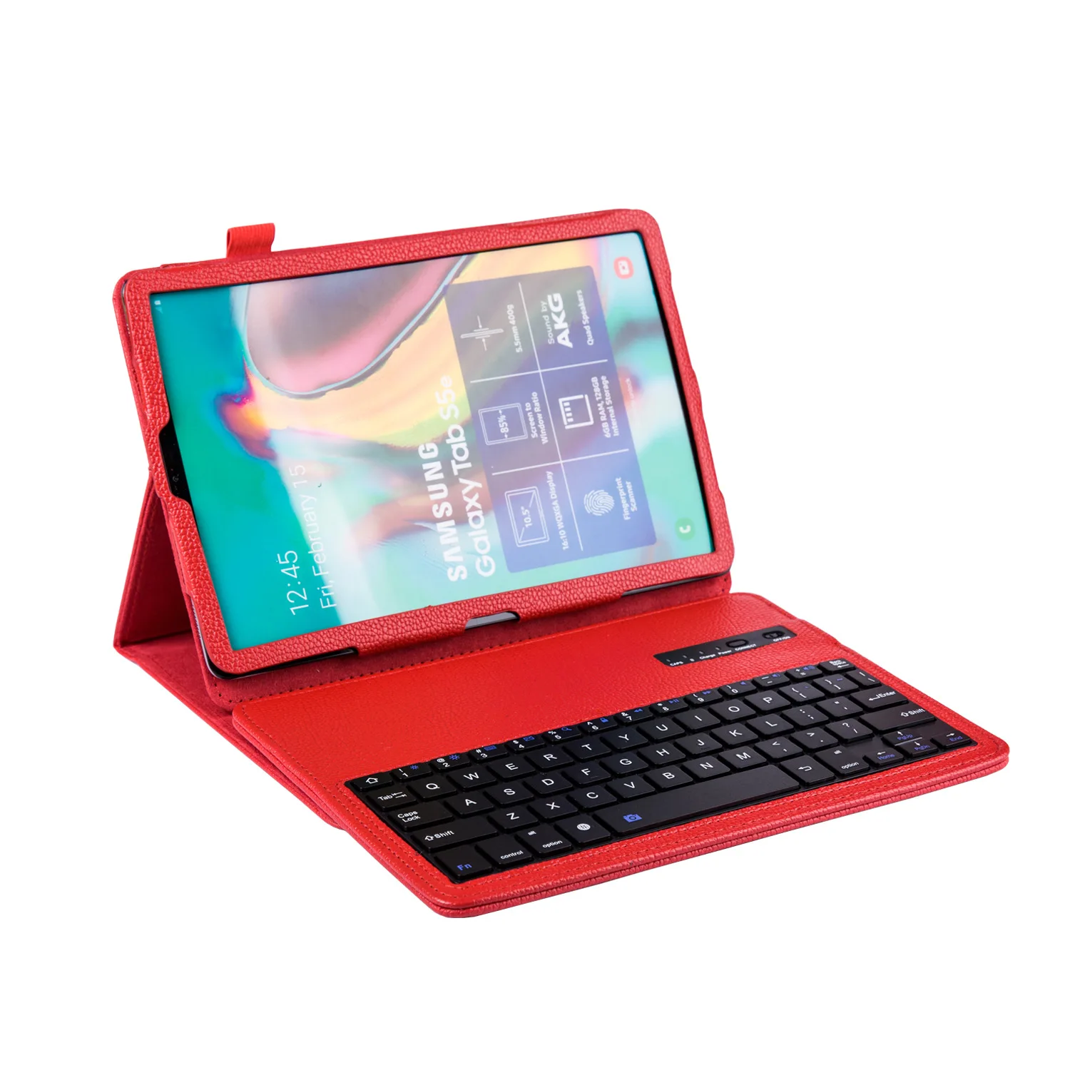 

Manufacturers Direct Selling in SAMSUNG Tab a 2019 T510 Bluetooth Keyboard Protective Case T515 Embossed Leather Protective Case