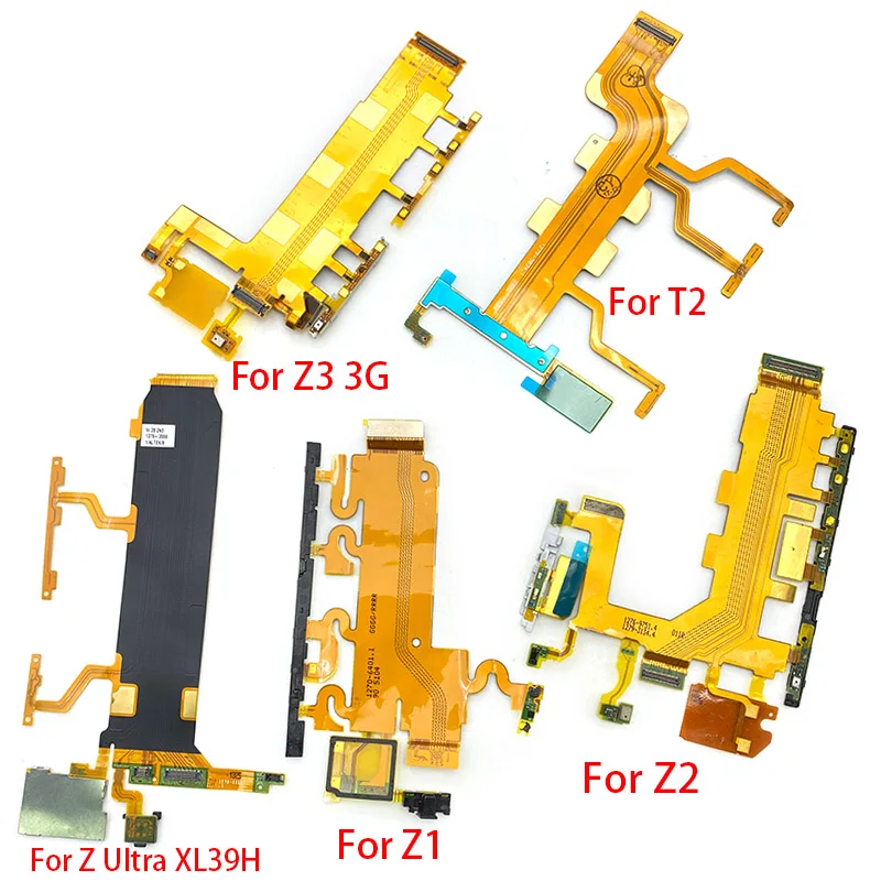 Power Switch On/Off Button Volume Key Flex Cable For Xperia M4 Aqua T2 T3 Z Ultra Z1 Z2 Z3 Compact Z5 Premium | Мобильные телефоны