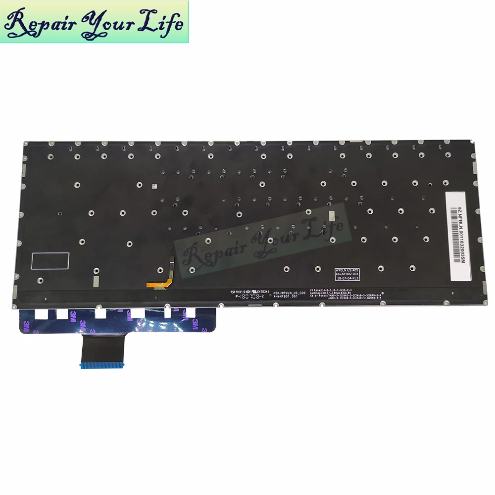 Teclado Retroiluminado para Asus Zenbook 14 Ux450fd Ux450 Ux450 Ux450fd Teclados de Substituição Sueco Sueco Sueco Sueco Sueco Russo 0knb0262lnd00 - Imagem 6
