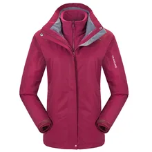 Верхняя одежда для альпинизма осенняя и зимняя рабочая одежда теплая морозостойкая куртка настраиваемый логотип три в одном