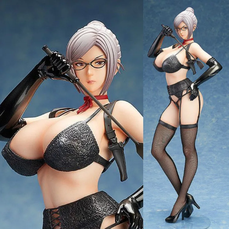

2019 new Anime Figure Action Prison School Shiraki Meiko figure Underware Stockings 41cm 1/4 B-style PVC Model Sexy Adult Doll
