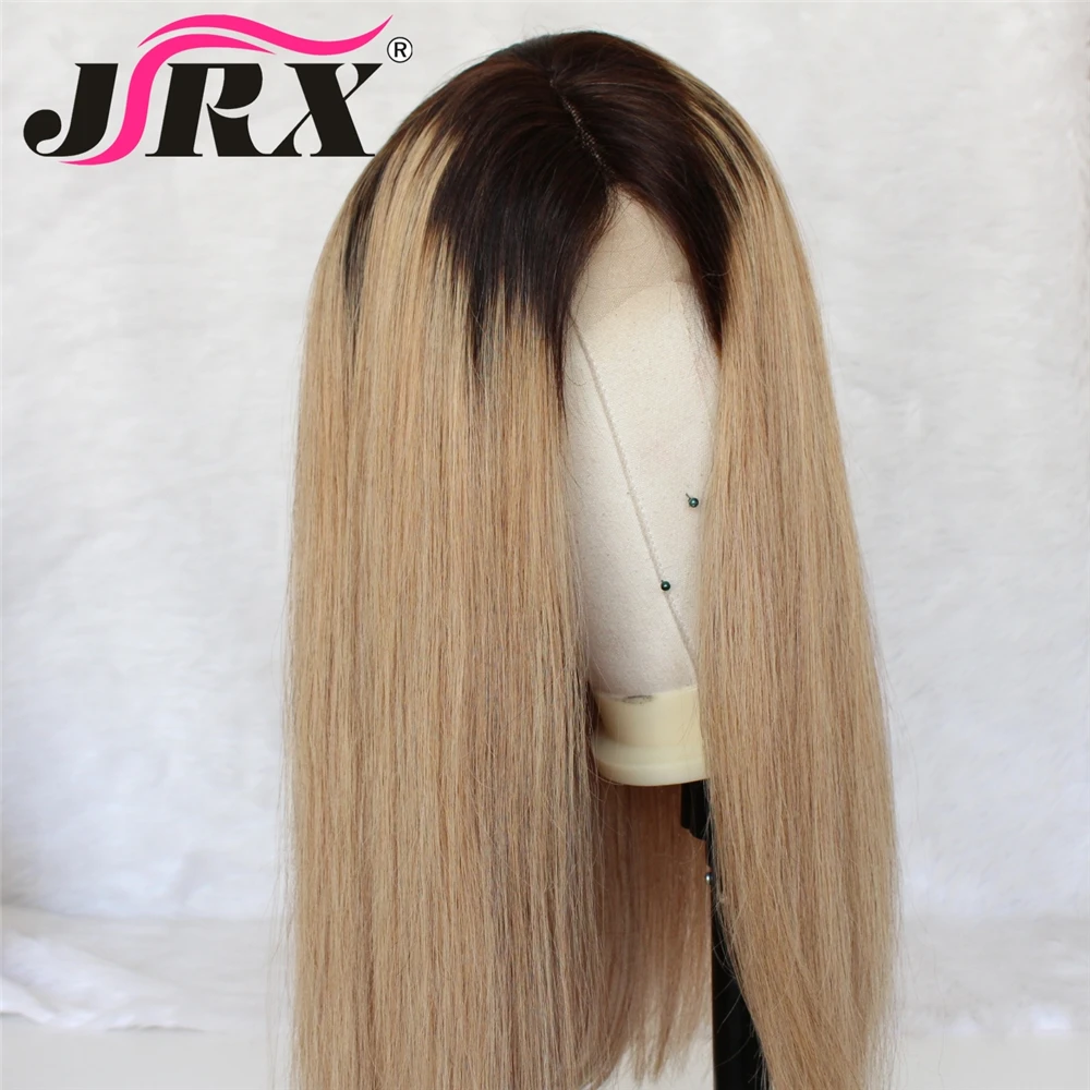 Медовый светлый блонд прямые с волосами младенца и длинные парики 13*4 Кружева