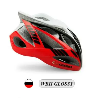 WBH GLOSSY CIGNA сумка для велоспорта mtb y bicicleta de carretera casco sшипер ligero moldeado integrado para hombres y mujeres cascos - Цвет: WBH GLOSSY