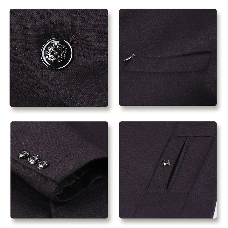YOUTHUP зимние Для Мужчин's Шерстяное пальто Однобортный Slim Fit Модные пальто Для мужчин s Уличная Повседневное 4 цвета M-3XL