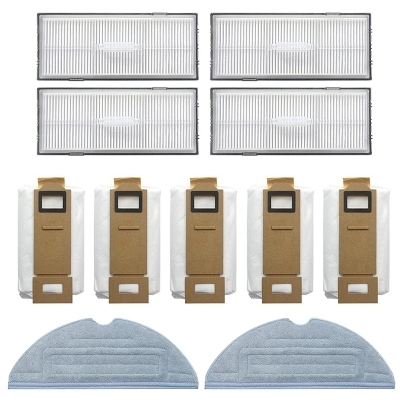 Main Brush Mop Cloths Hepa Filter Side Dust Bag Accessories for Xiaomi Roborock T7 T7Plus S7 Robot Vacuum Cleaner | Дом и сад