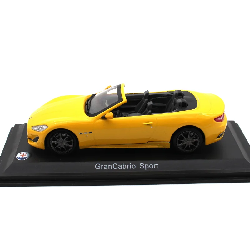 1:43 LEO сплав модель автомобиля Maserati Gran Cabrio Спортивная Коллекция украшения для детских игрушек Подарите вашему ребенку лучший подарок