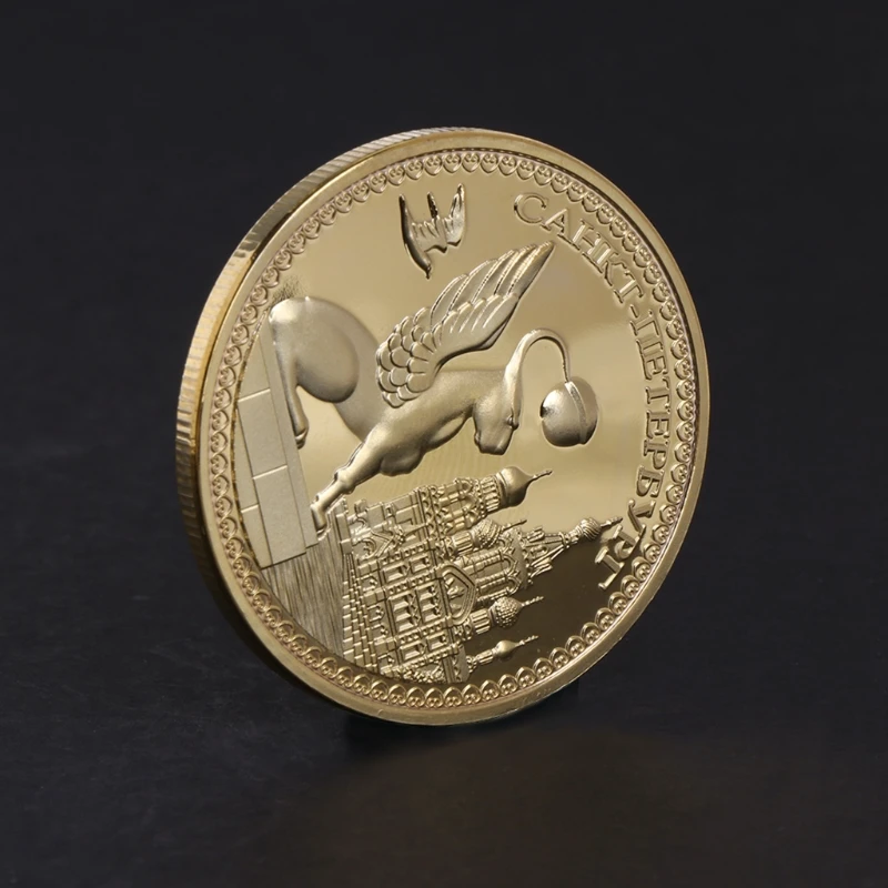 Памятная монета Sneer коллекция животных художественные подарки BTC Биткоин сплав сувенир