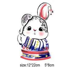 Мультяшные нашивки в виде животных, термопереводная ткань, печатная наклейка, сделай сам, Железная на одежду, сумку, обувь, логотип бренда на заказ