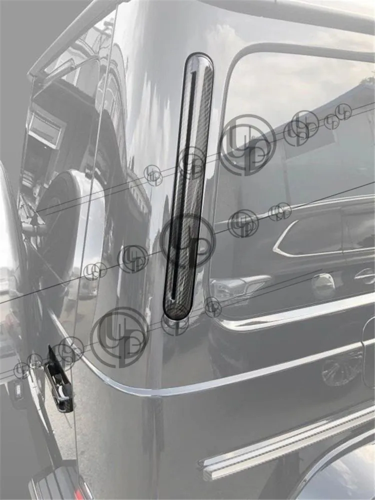 G class W464 карбоновые накладки на заднее стекло C plilar подходят для G class W464 G500 G63 19y