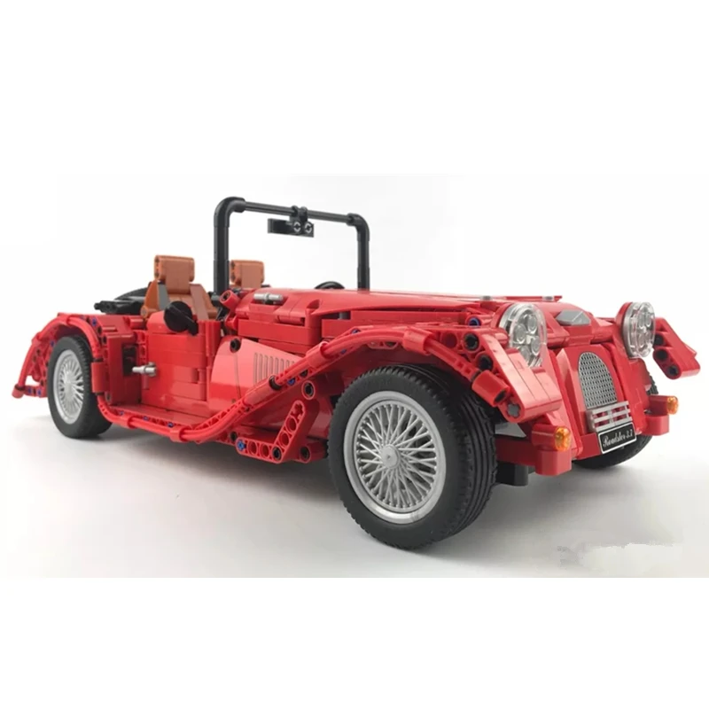 Technic классический винтажный автомобиль-трансформер, строительные блоки, наборы, кирпичи, модель, детская игрушка для детей, совместимый город
