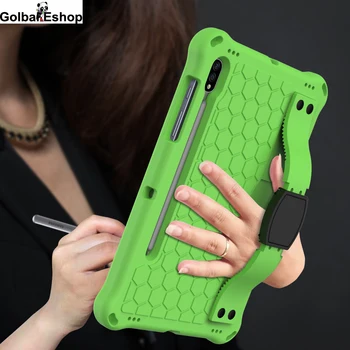 

Tablet Case For Samsung Galaxy Tab S7 T870 2020 11" Case Shockproof Armor Honeycomb Rugged Duty Hybrid PC+EVA Tablet Cover