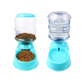 

New Automatic Pet Water Food Dispenser 3.8L Large Pet Feeder Waterer Cat Dog Feeding Bowl Drinking Water/Automatic Feeding