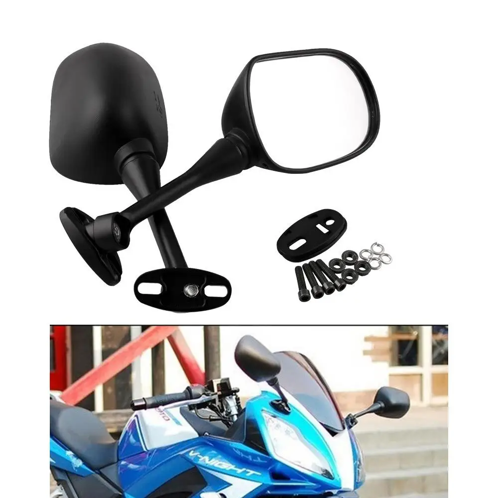 Yfashion 1 пара мотоциклетные боковые зеркала заднего вида для 2003-2016 Honda SUZUKI Сменные |