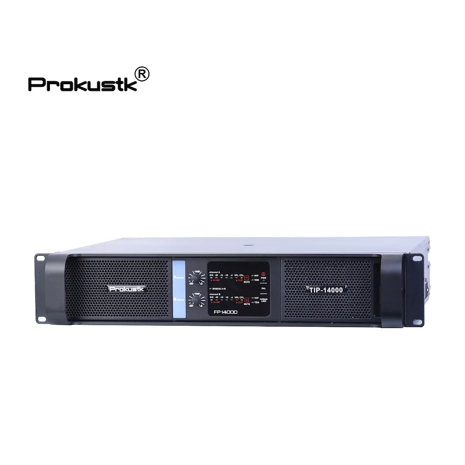 2CH 2*2350 Watts Class TD 14000 Professional Power Amplifier DJ Subwoofer for Double 18inch speaker Poweramp Prokustk TIP14000 audio power amplifier