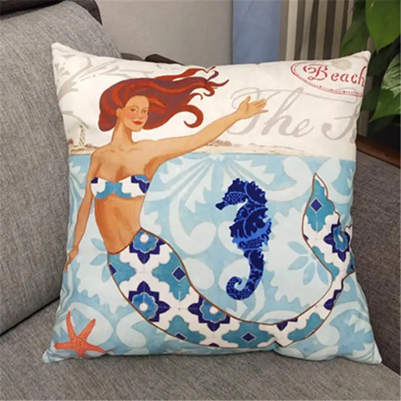1 Pc Plush Throw Pillow Covers Mandala Pattern Throw Pillow Case Cushion Cover Decor Home Decoration Sofa Decorative Pillowcase - Color: 1