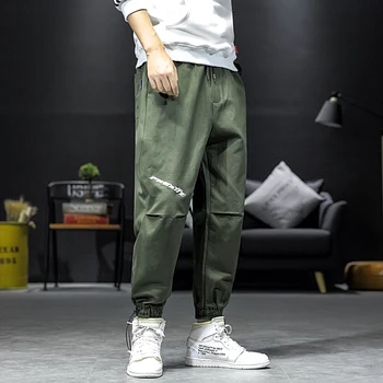 

2020 Spring Hip Hop Joggers Men Black Harem Pants Erkek Pantolon Man Sweatpants Streetwear Casual Men Pants M-5XL Track Pant Men