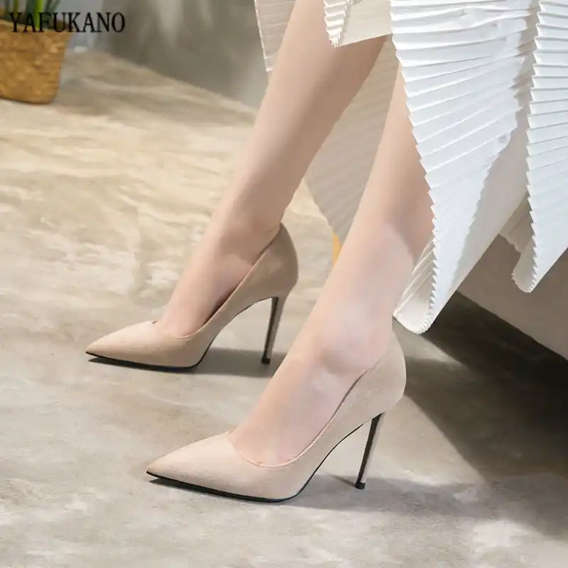 zapatos tacon fino alto