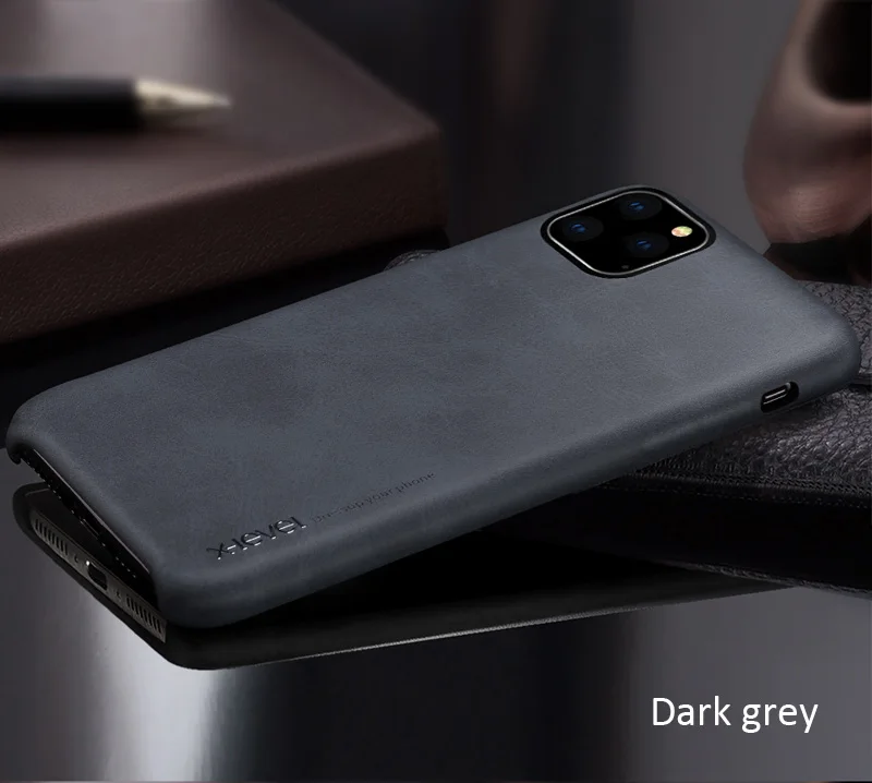 X-Level винтажный Чехол для iPhone 11 Pro Max Ретро X уровень Матовый кожаный защитный чехол