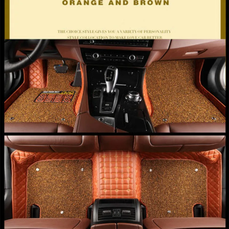 Full Covered No Odor Waterproof Wire Loop Carpets Durable Car Floor Mats for Land Rover Discovery Freelander Range Sport | Автомобили и