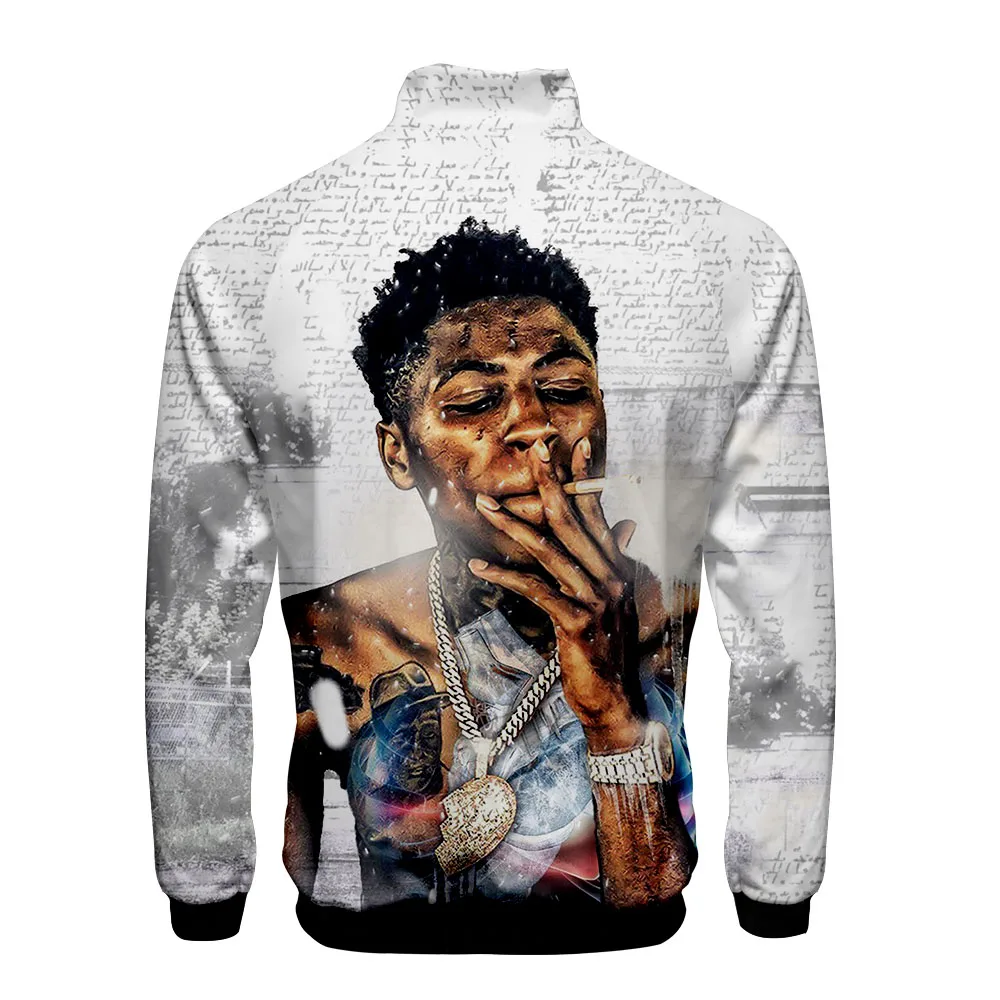 YoungBoy Never Broke снова куртка унисекс Стильная приталенная ветровка мужская приталенная на молнии модная трендовая Повседневная куртка ветровка