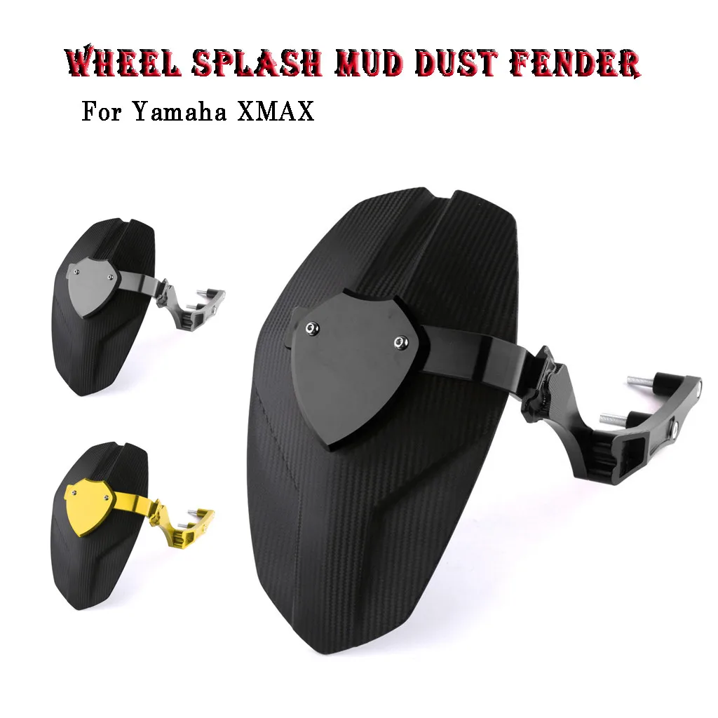 

Rear mudguard Rear Fender Motorcycle CNC Aluminum Alloy Plastic Rear mudguard Wheel Mud Dust mudguard For Yamaha XMAX