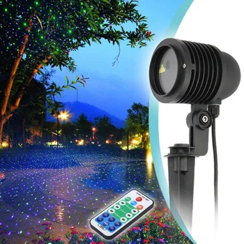 

Projection Lamp Gypsophila Laser Light Waterproof Remote Control Colorful Romantic Holiday Decorations Outdoor Spotlights Party