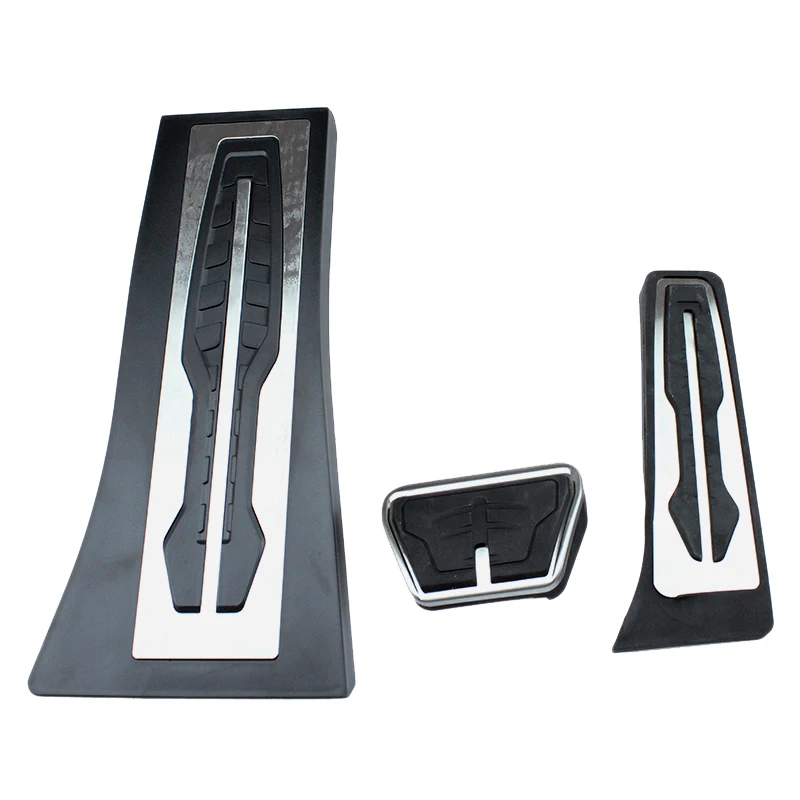 Car Accessories Car Pedals For BMW 1 2 3 4 5 6 7 series GT X3 X4 X5 X6 Z4 F10 F15 F30 F31 F34 G30 AT Gas Fuel Brake Footrest Pedal Plate Pad Accessories