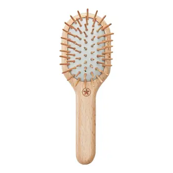 

Hair Care Brush Massage Wooden Spa Massage Comb 2 Color Antistatic Hair Comb Massage Head Promote Blood Circulation