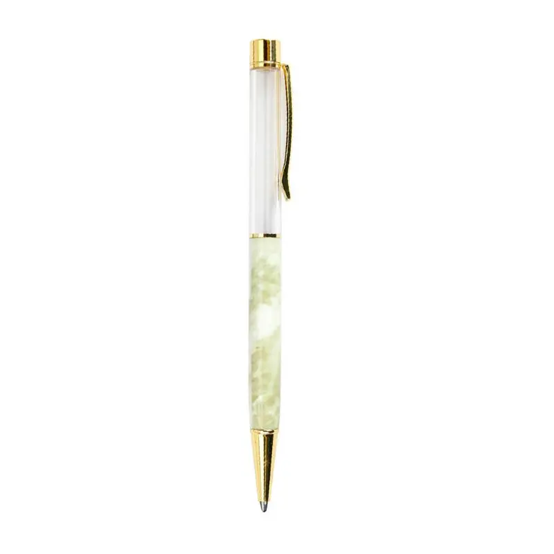 1PC Creatively 1.0mm Ballpoint Pen Metal DIY Pen For Writing Stationery Office School