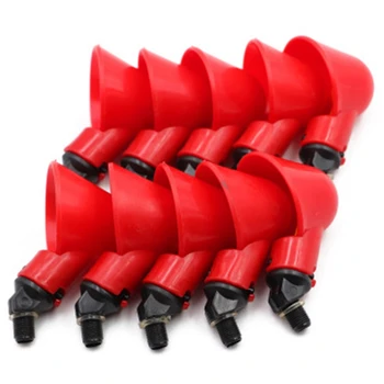 

40Pcs Poultry Chicken Drinker Cups Bird Water Bowl Drinking Dispenser Cups Bowls Water Drinker Tool for Bird Quai