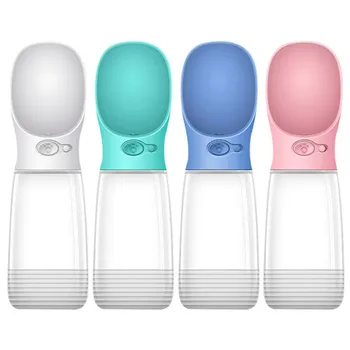 

1pcs Portable Pet Dog Water Bottle For Dogs Multifunction Dog Food Water Feeder Drinking Bowl Puppy Cat Water Dispenser
