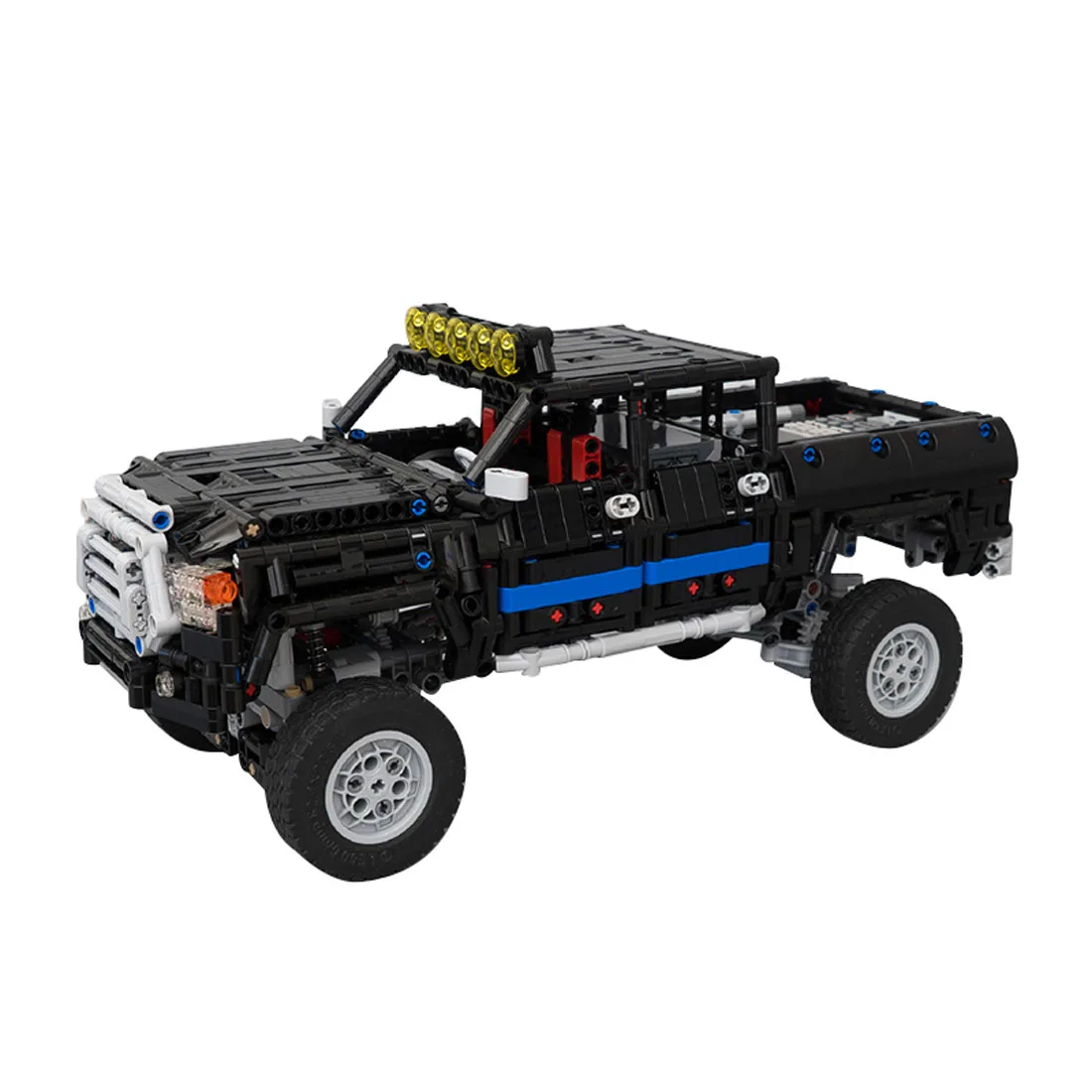

1659Pcs MOC RC Truck Vehicle Model High Level Assembly Small Particle Building Block Set With Motor And Remote Control For Kids