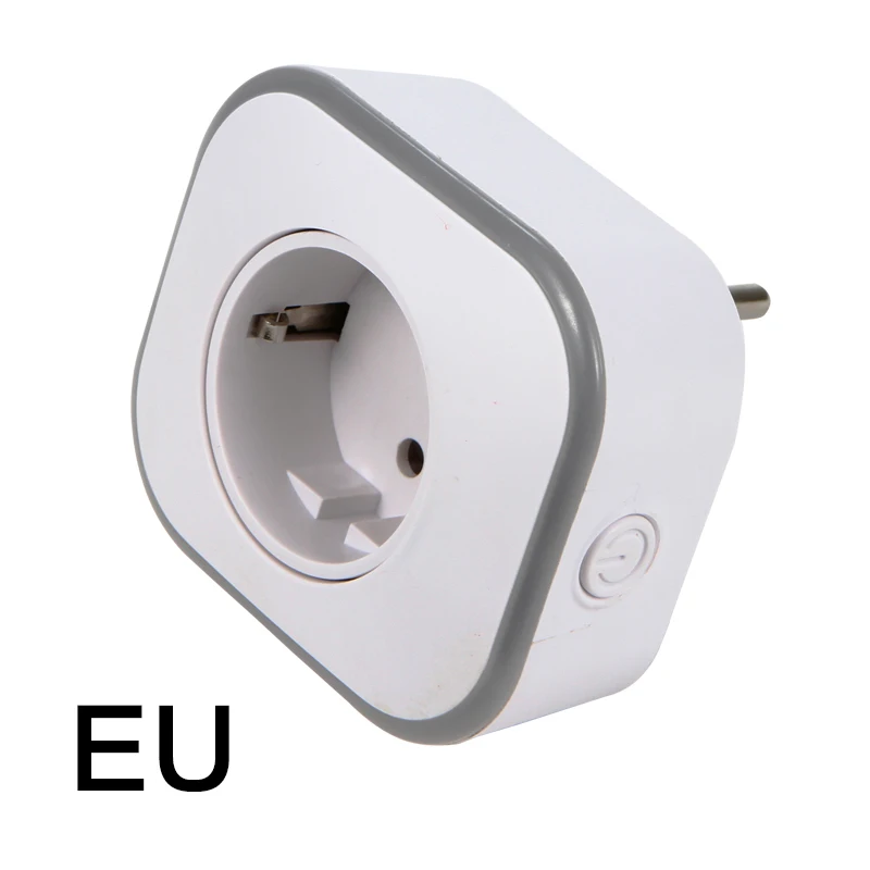 EU Plug Without RGB RGB ЕС Великобритания смарт-разъем мини Wifi умная розетка умная жизнь приложение голосовое дистанционное управление переключатель синхронизации работа с Alexa Google Home IFTTT - Цвет: EU Plug Without RGB