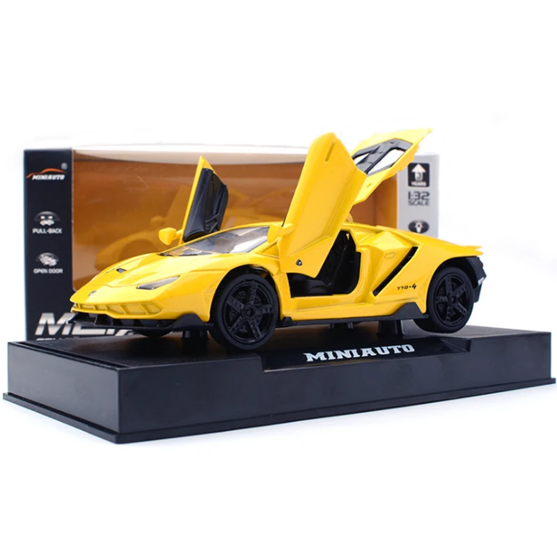 

1:32 Alloy Pull Back Model Car Model Toy Sound Light Pull Back Die-cast Vehicles Play Toy Car Car model decoration 770-4