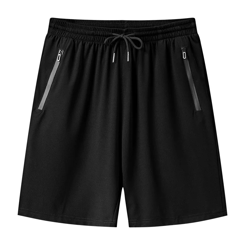 Adult Men Summer Thin Ice Silk Shorts Summer Thin Ice Silk Shorts Sweatpants Male Boardshorts Jogging Sports Short Pants