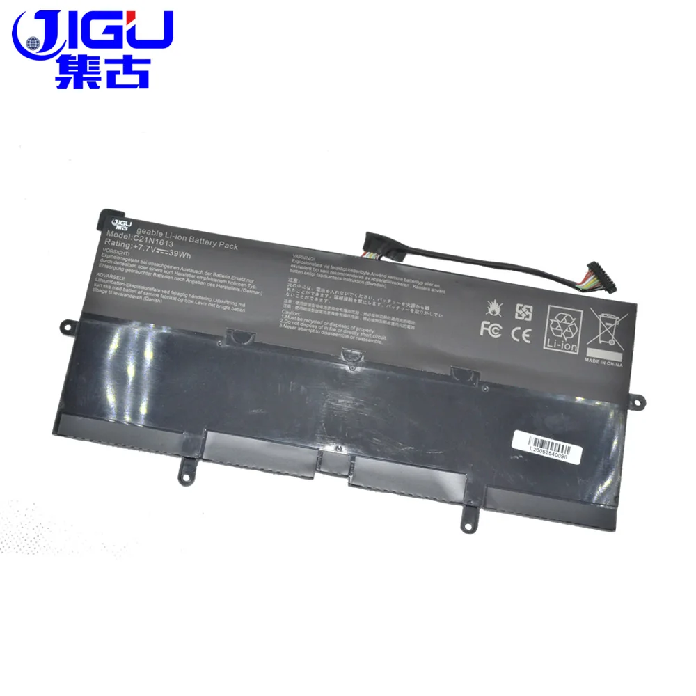 JIGU C21N1613 7 V Новый аккумулятор для ноутбука ASUS Chromebook Flip C302 C302C C302CA C302CA-DH54 C302CA-DH75 |