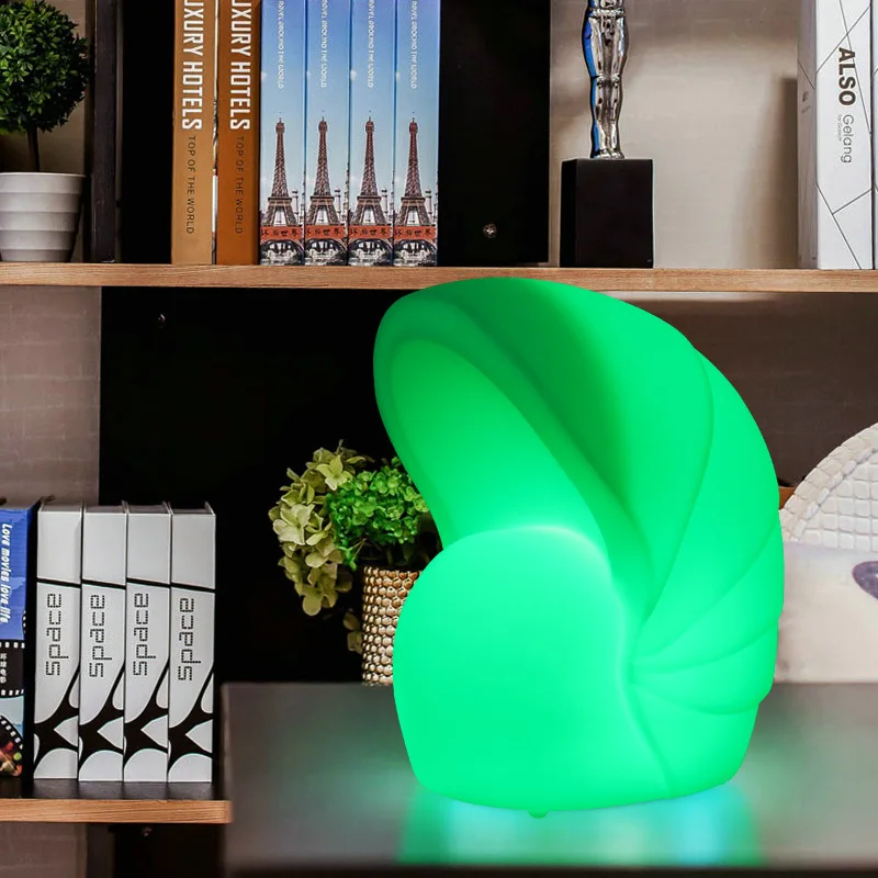 

Hot Cute LED Lighting Snail Shell Decoration Light Baby Accompany Night Light USB Rechargeable Night Lamp Free Shipping