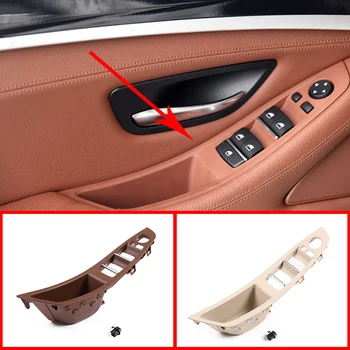 

6Colors Car Driver Window Lift Swtich Button Frame Trim For BMW 5 Series F10 2011-2017 Left Hand Drive Accessories