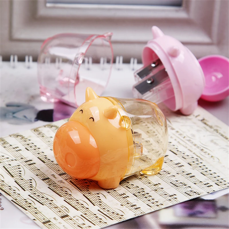 

G106 South Korea stationery hot fresh pig kindergarten pupils creative prize pencil sharpener Stationery office stationery offi