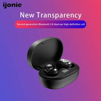 

Newest Wireless Earphone Bluetooth 5.0 Wireless Sports LED Display Touch Control Stereo Earbuds with Microphone