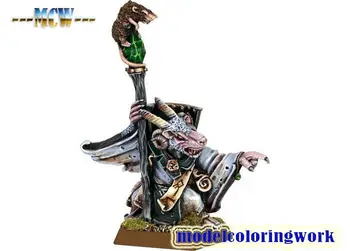 

Board Games For Medieval War 40K Toys Hammer 90-36 Rat Grey Prophet A Well Painted Metal Material