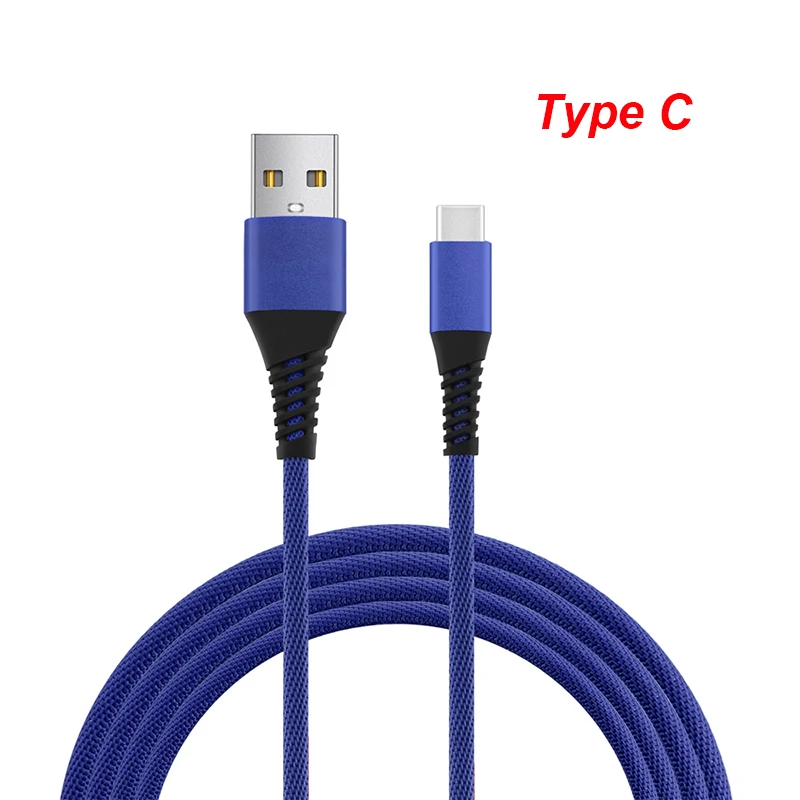 Кабель Micro USB 2.1A для быстрой зарядки, кабель для зарядки samsung J5 J6 J7, кабель type-C для Xiaomi Redmi Note 7, кабели для телефонов Android