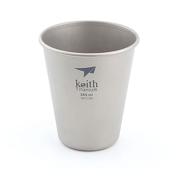 

Titanium Cup Sleeve Cup Sleeve Coffee Milk Beer Cup Portable Mug Pure Titanium Drinkware Gift 350ML