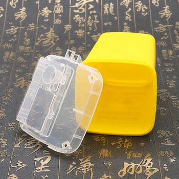 

1L Practical Capacity Sharps Container Medical Needles Bin Tattoo Piercing Needles Disposal Collect Box Tattoo Artist Waste Box