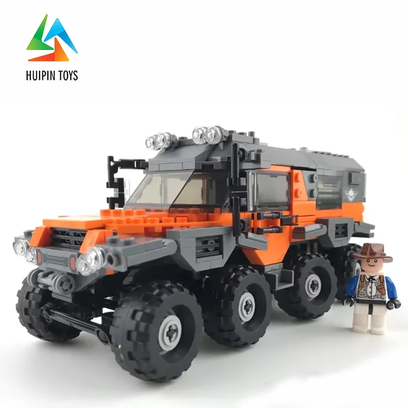 

529Pcs XINGBAO Building Blocks легоe technic XB-03027 Moc Super Offroad Adventure ATV Car Model Children Toys Bricks Gift 4PX