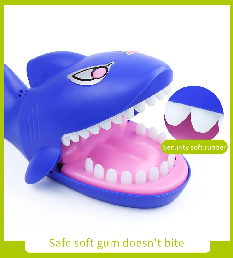 Lis gran boca de cocodrilo dentista mordedura dedo juego divertido juguete regalo, divertido juguete de los cigarrillos Novetly